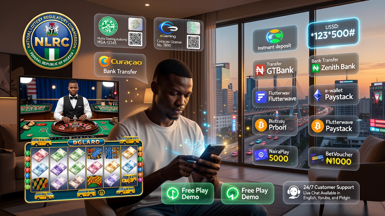 Online Casino Games in Nigeria: Legality, Regulation, Available Games, Payments, Withdrawals, Free Play and Customer Support
